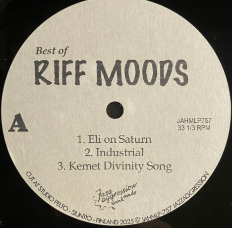 Paris Smith Trio <br>Best of Riff Moods <br> Lathe LP - Image 3