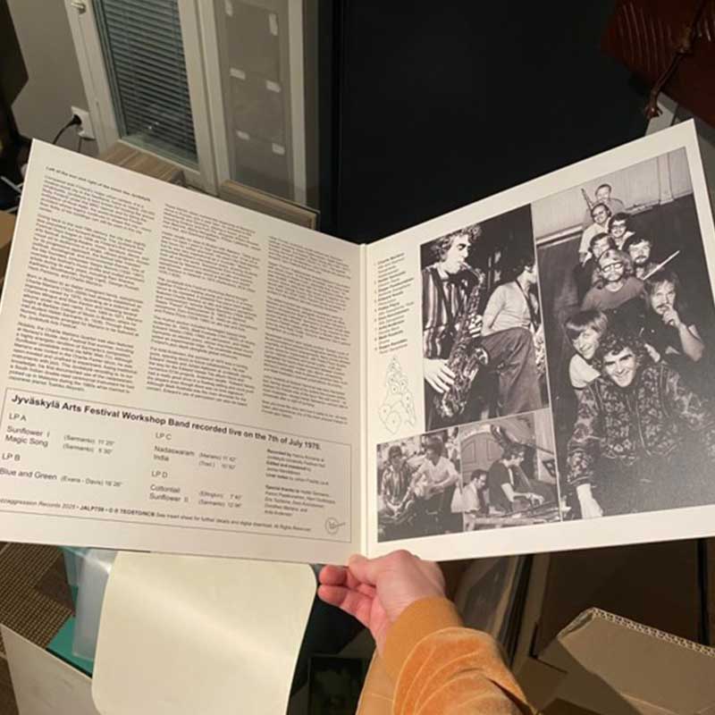 Jyväskylä Workshop Band 1970 <br> 2xLP Gatefold 180g - Image 3