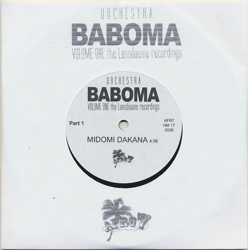 Orchestra Baboma<br> Midomi Dakana<br>Part 1&2<br> 7-inch Lathe