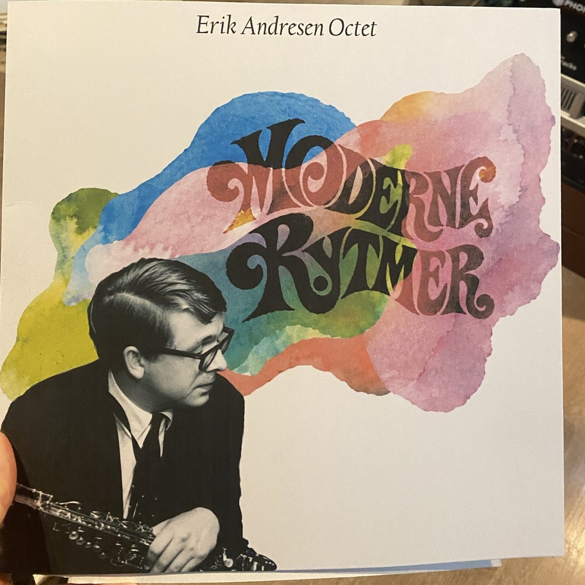 Erik Andresen Octet <br>Moderne Rytmer <br>10-inch Lathe Cut - Image 3